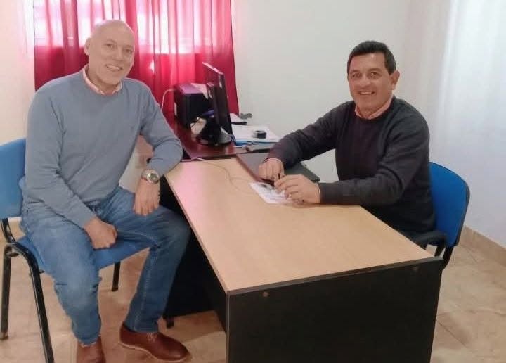 Romero recibió al coordinador de seguridad alimentaria